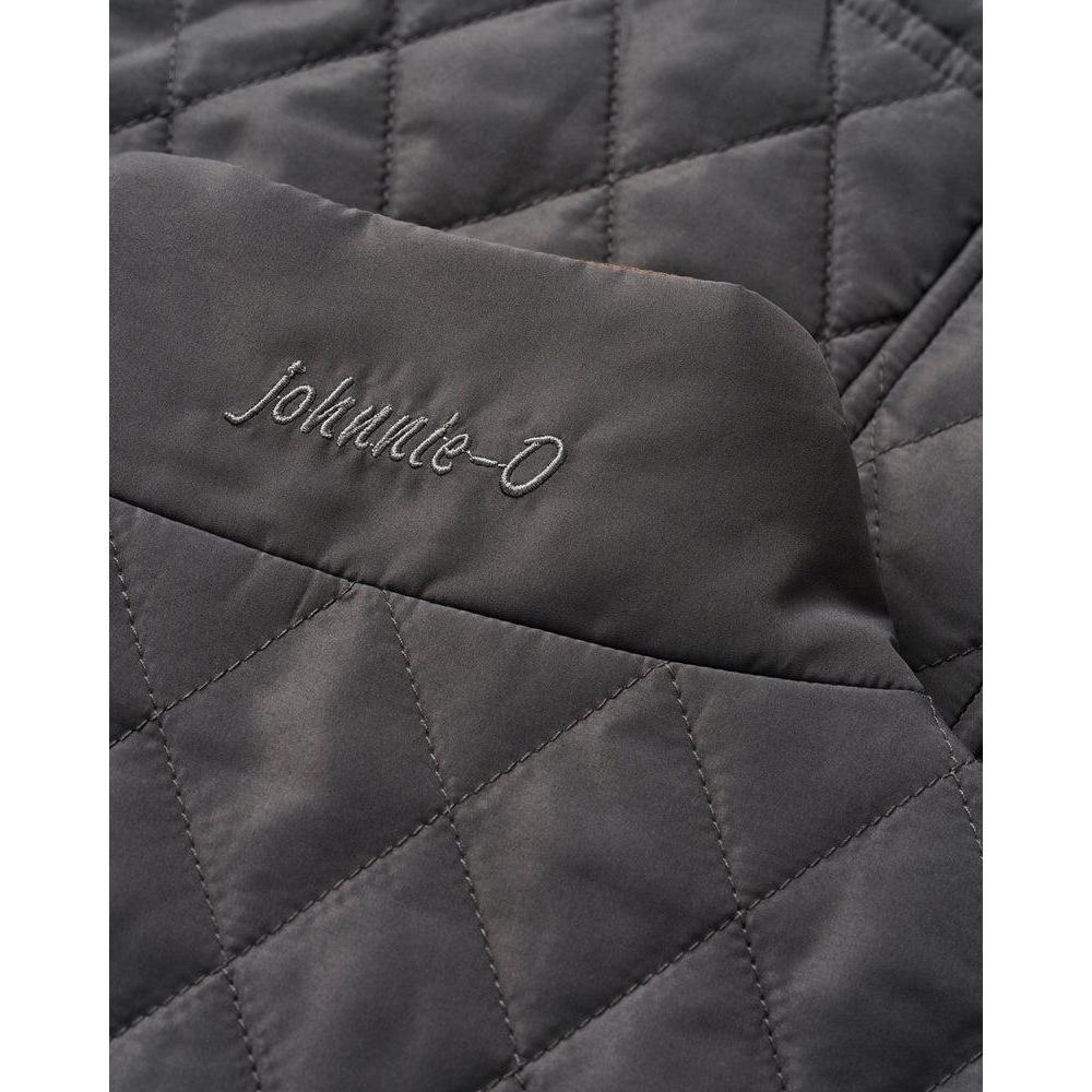 JUNO QUILTED JACKET DARK GRAY-MENS LIGHTWEIGHT COATS & JACKETS-JOHNNIE-O-JB Evans Fashions & Footwear
