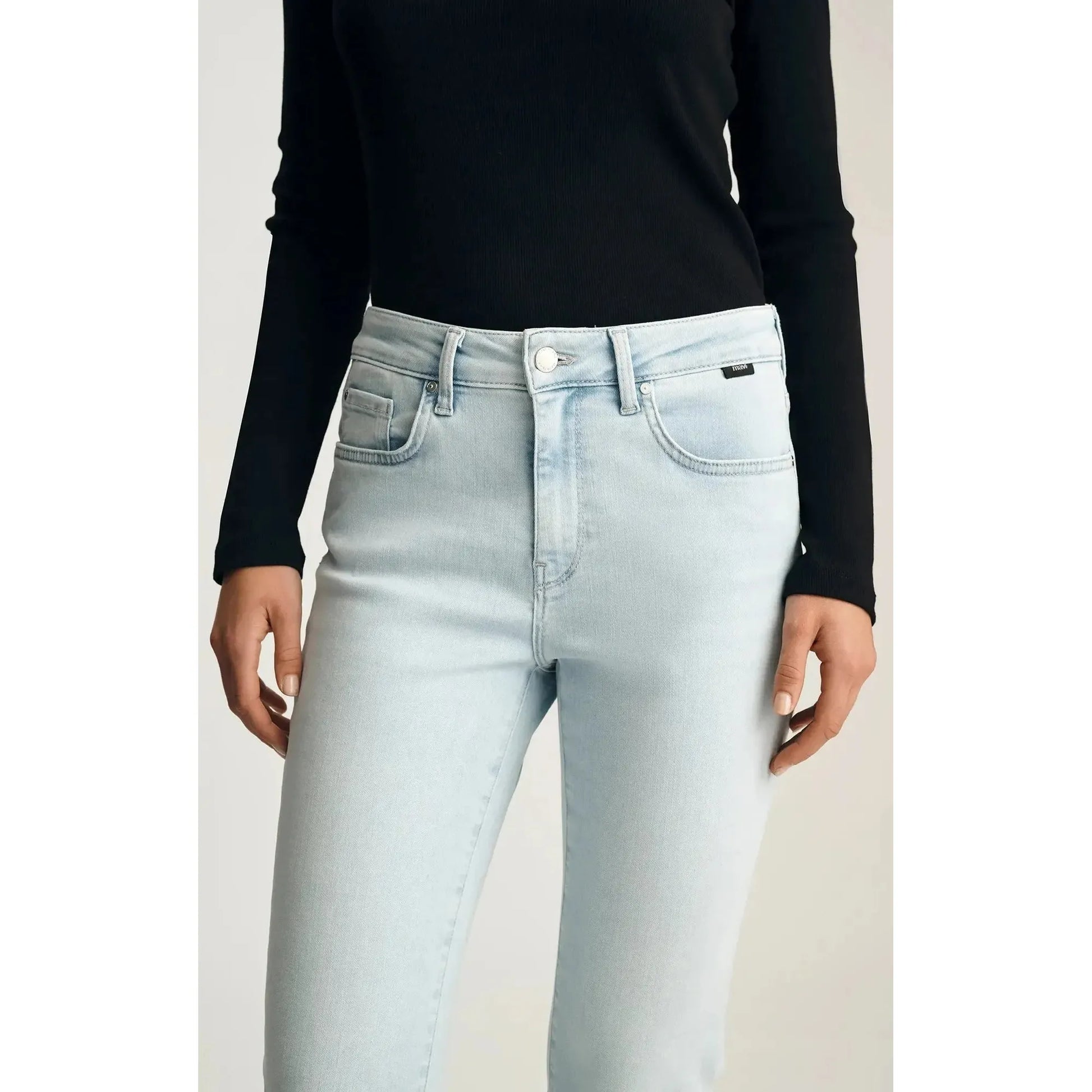KATHLEEN BLEACHED FEATHER BLUE-LADIES DENIM-MAVI-JB Evans Fashions & Footwear