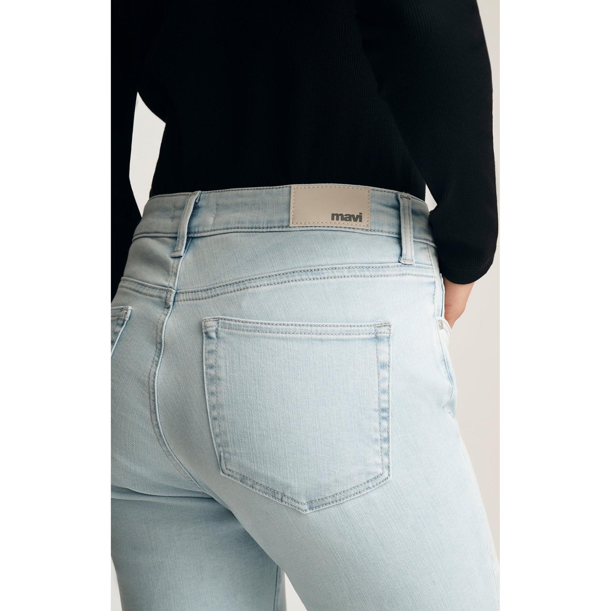 KATHLEEN BLEACHED FEATHER BLUE-LADIES DENIM-MAVI-JB Evans Fashions & Footwear