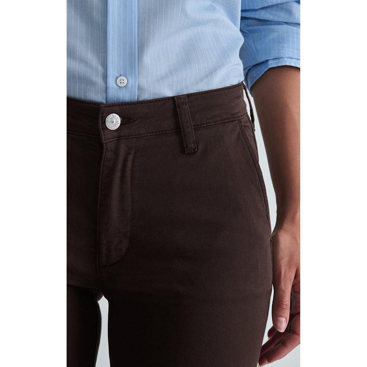 KATHLEEN CHINO CHESTNUT TWILL-LADIES PANTS-MAVI-JB Evans Fashions & Footwear