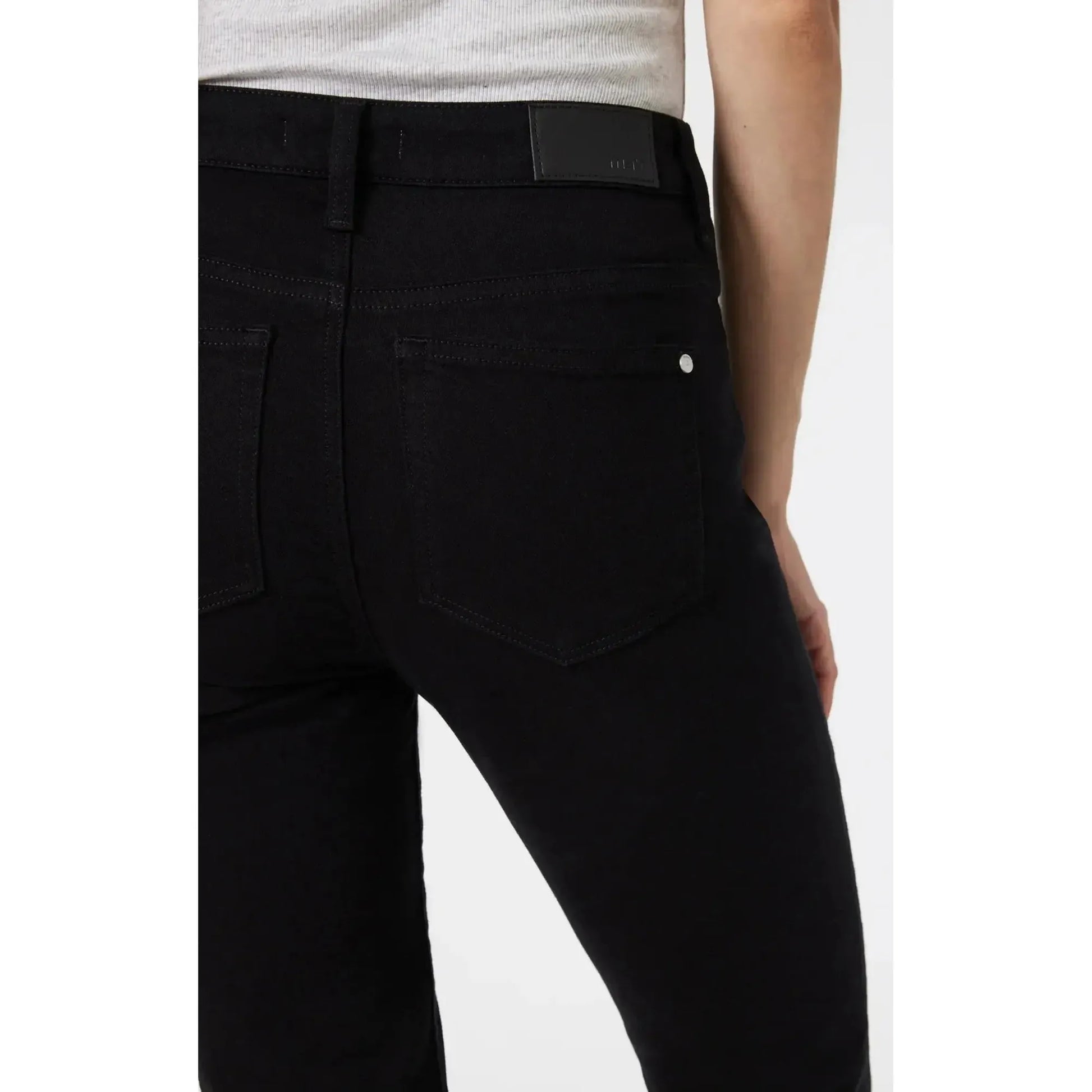 KENDRA BLACK FEATHER BLUE-LADIES DENIM-MAVI-JB Evans Fashions & Footwear