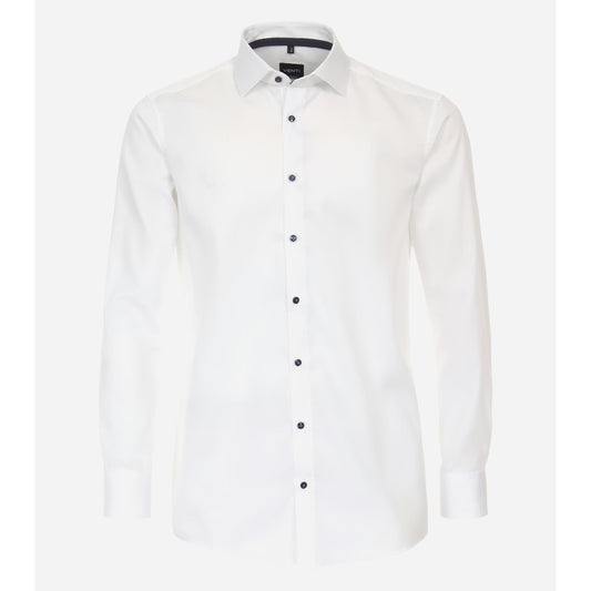 KENT MODERN FIT NAVY BUTTON-MENS DRESS SHIRTS-VENTI-JB Evans Fashions & Footwear