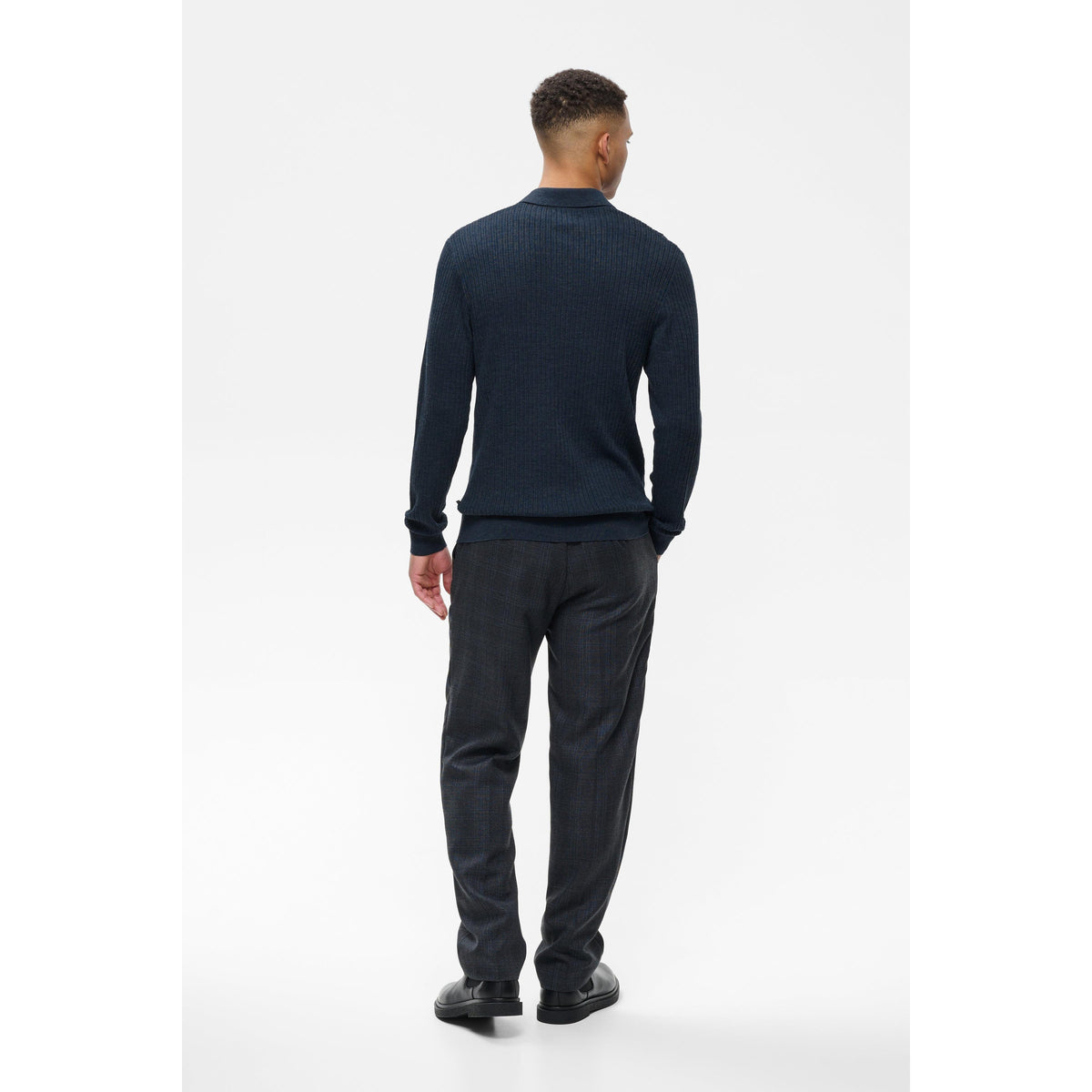 KERONE L/S KNIT POLO-MENS T-SHIRTS & POLO'S-MATINIQUE-JB Evans Fashions & Footwear