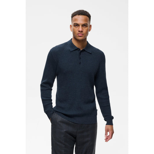 KERONE L/S KNIT POLO-MENS T-SHIRTS & POLO'S-MATINIQUE-JB Evans Fashions & Footwear