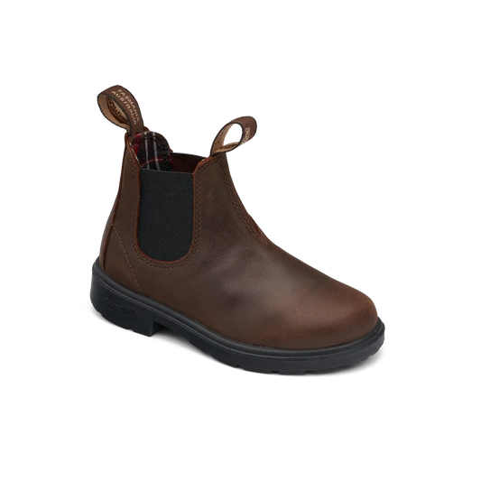 KIDS & YOUTH ANTIQUE BROWN-YOUTH-BLUNDSTONE-JB Evans Fashions & Footwear