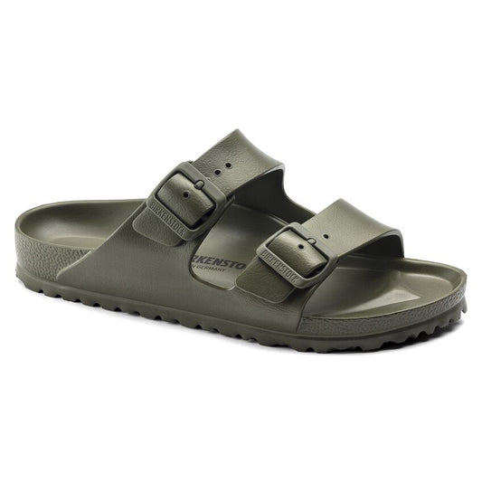 LADIES ARIZONA EVA KHAKI-LADIES SANDALS-BIRKENSTOCK-JB Evans Fashions & Footwear