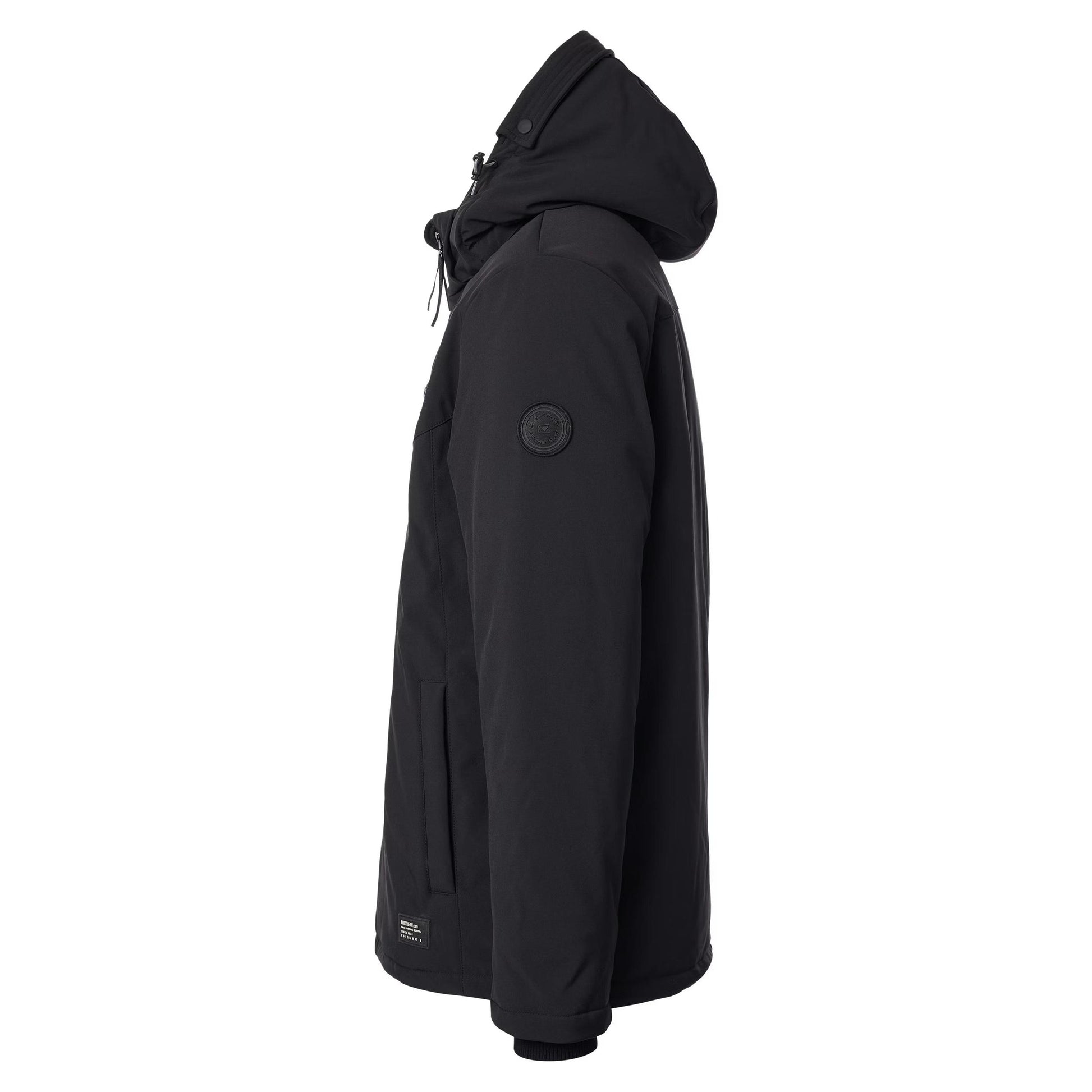 LANGE JACKET WITH REMOVEABLE HOOD-MENS OUTERWEAR-CASA C MODA-JB Evans Fashions & Footwear