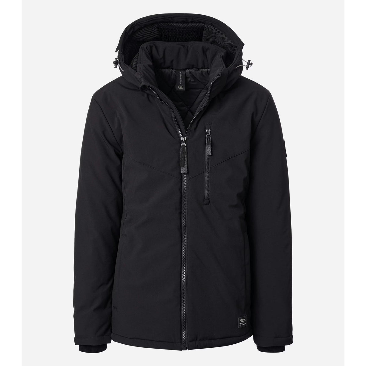 LANGE JACKET WITH REMOVEABLE HOOD-MENS WINTER COATS & JACKETS-CASA C MODA-JB Evans Fashions & Footwear