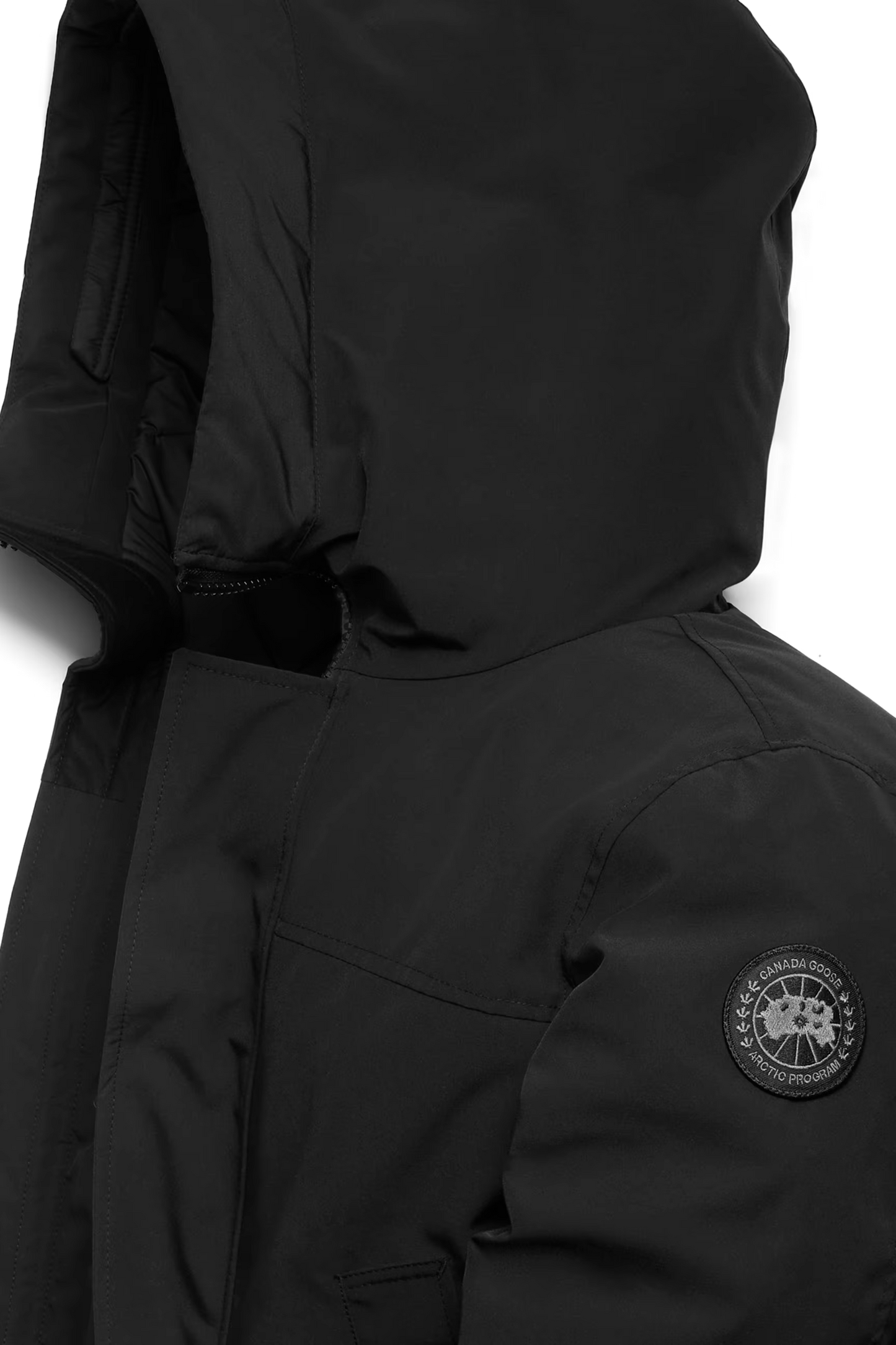 LANGFORD PARKA BLACK DISC-MENS WINTER COATS & JACKETS-CANADA GOOSE-JB Evans Fashions & Footwear