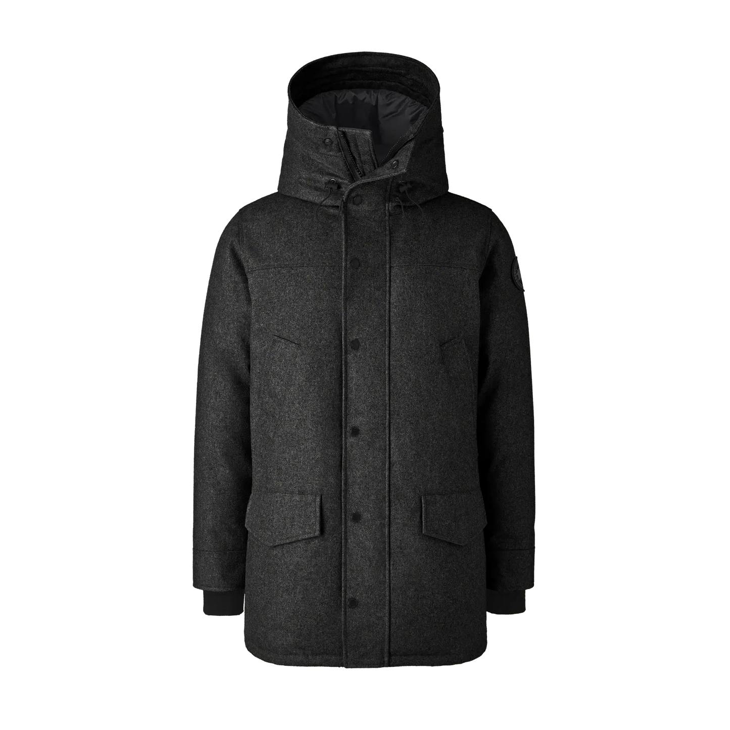 LANGFORD PARKA - WR / CARBON MELANGE-MENS WINTER COATS & JACKETS-CANADA GOOSE-JB Evans Fashions & Footwear