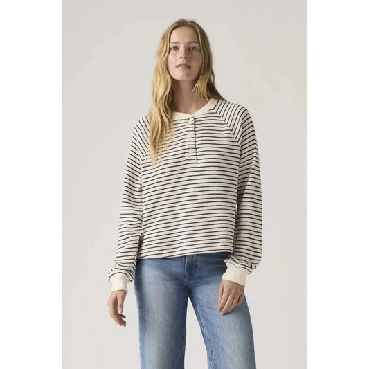 LASSEN HENLEY JANE STRIPE-LADIES TOPS-LEVIS-JB Evans Fashions & Footwear