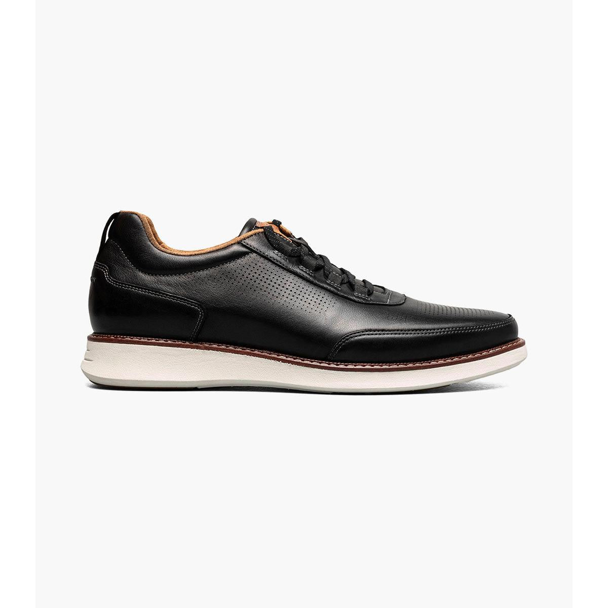 LAUNCH ELASTIC LACE BLACK MULTI-MENS CASUAL FOOTWEAR-FLORSHEIM-JB Evans Fashions & Footwear