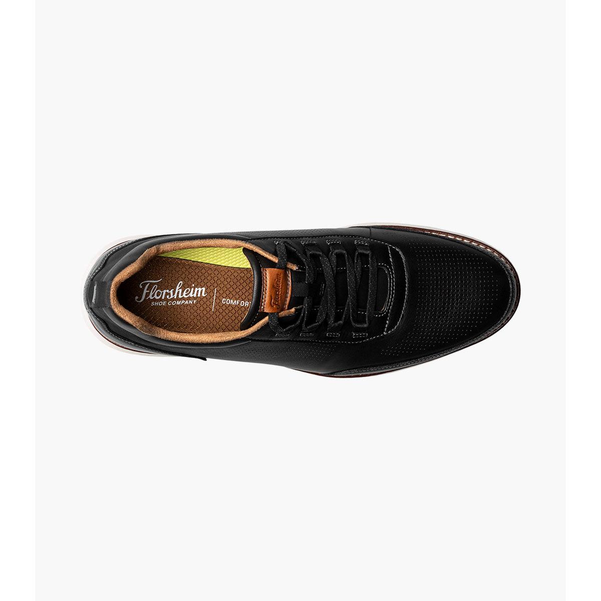 LAUNCH ELASTIC LACE BLACK MULTI-MENS CASUAL FOOTWEAR-FLORSHEIM-JB Evans Fashions & Footwear
