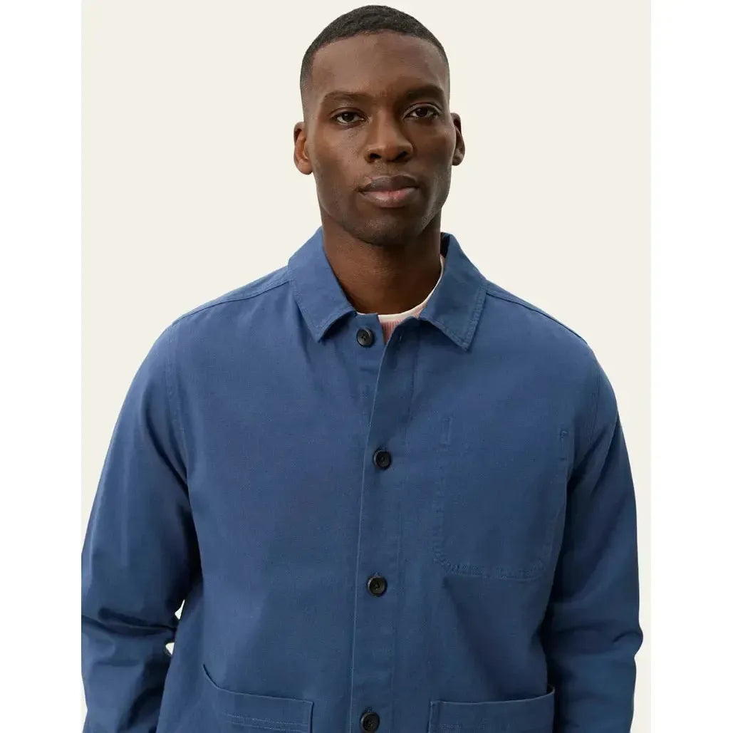 LAYTON COTTON OVERSHIRT-MENS SHIRTS-LES DEUX-JB Evans Fashions & Footwear