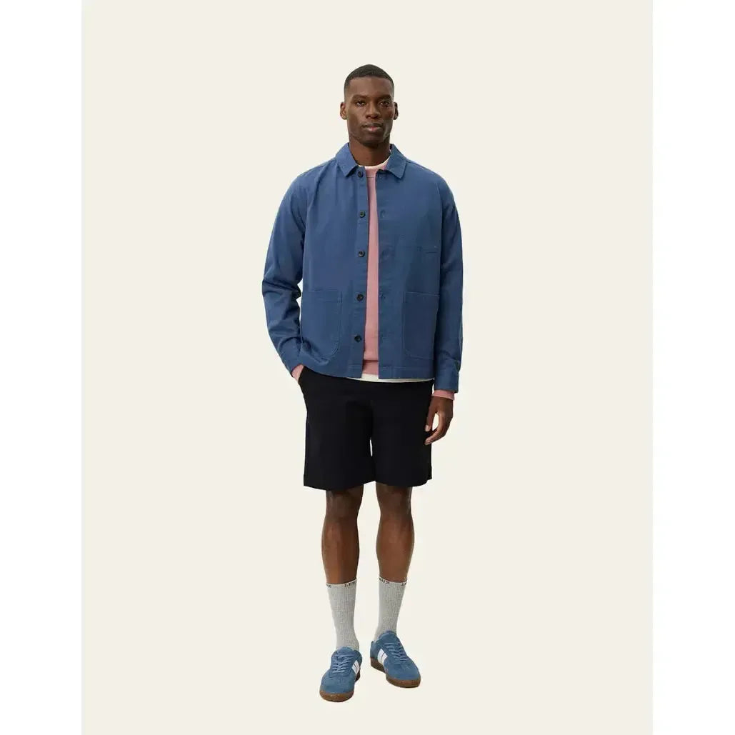 LAYTON COTTON OVERSHIRT-MENS SHIRTS-LES DEUX-JB Evans Fashions & Footwear