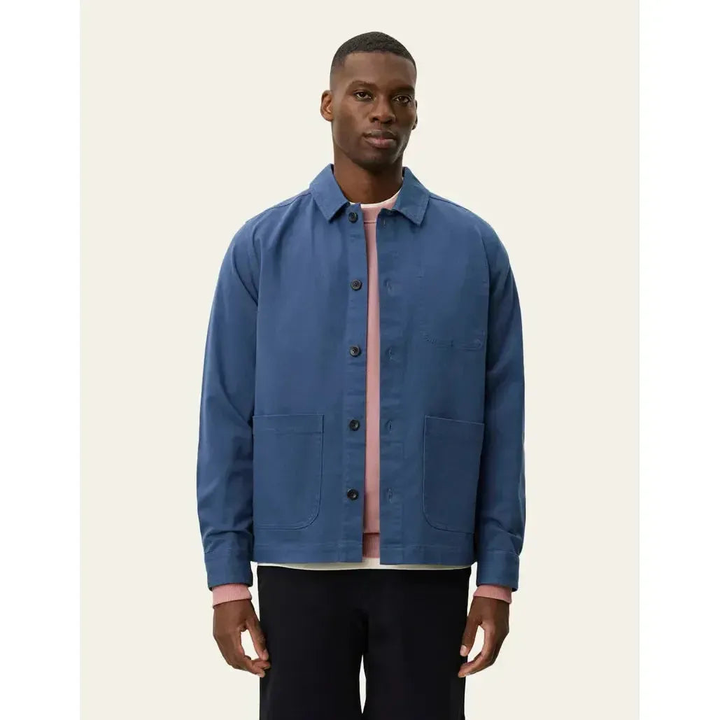 LAYTON COTTON OVERSHIRT-MENS SHIRTS-LES DEUX-JB Evans Fashions & Footwear