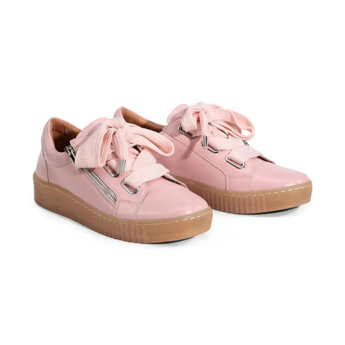 LEATHER SNEAKER-LADIES SNEAKERS-EOS FOOTWEAR-JB Evans Fashions & Footwear
