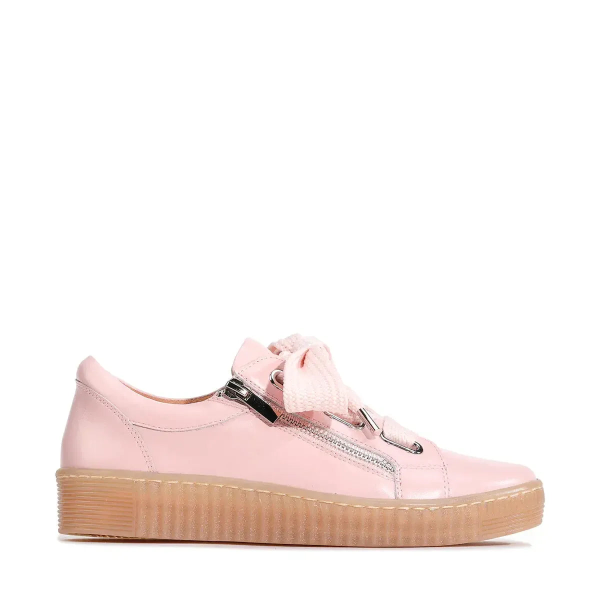 LEATHER SNEAKER-LADIES SNEAKERS-EOS FOOTWEAR-JB Evans Fashions & Footwear