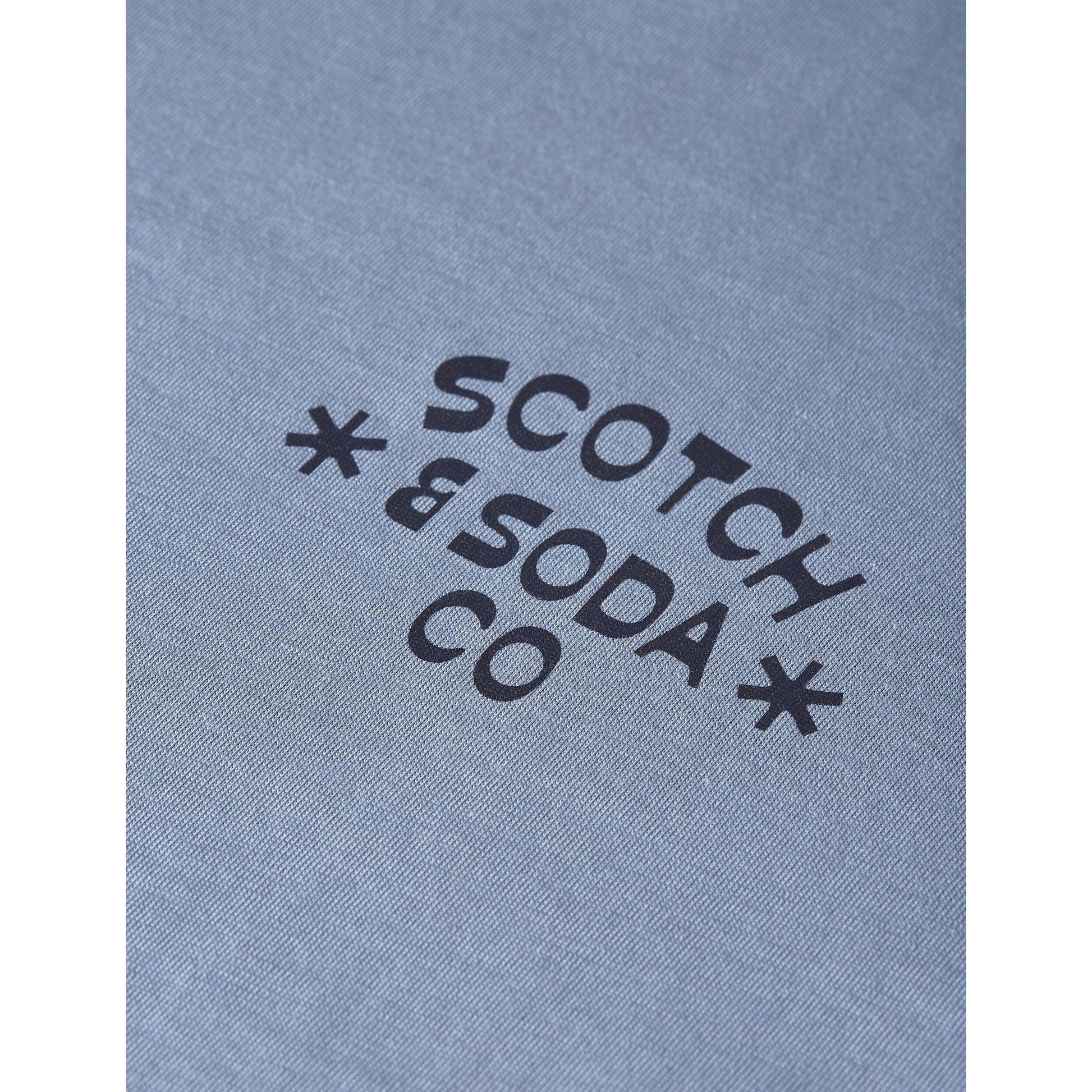 LEFT CHEST ARTWORK REGULAR FIT TEE-MENS T-SHIRTS & POLO'S-SCOTCH & SODA-JB Evans Fashions & Footwear
