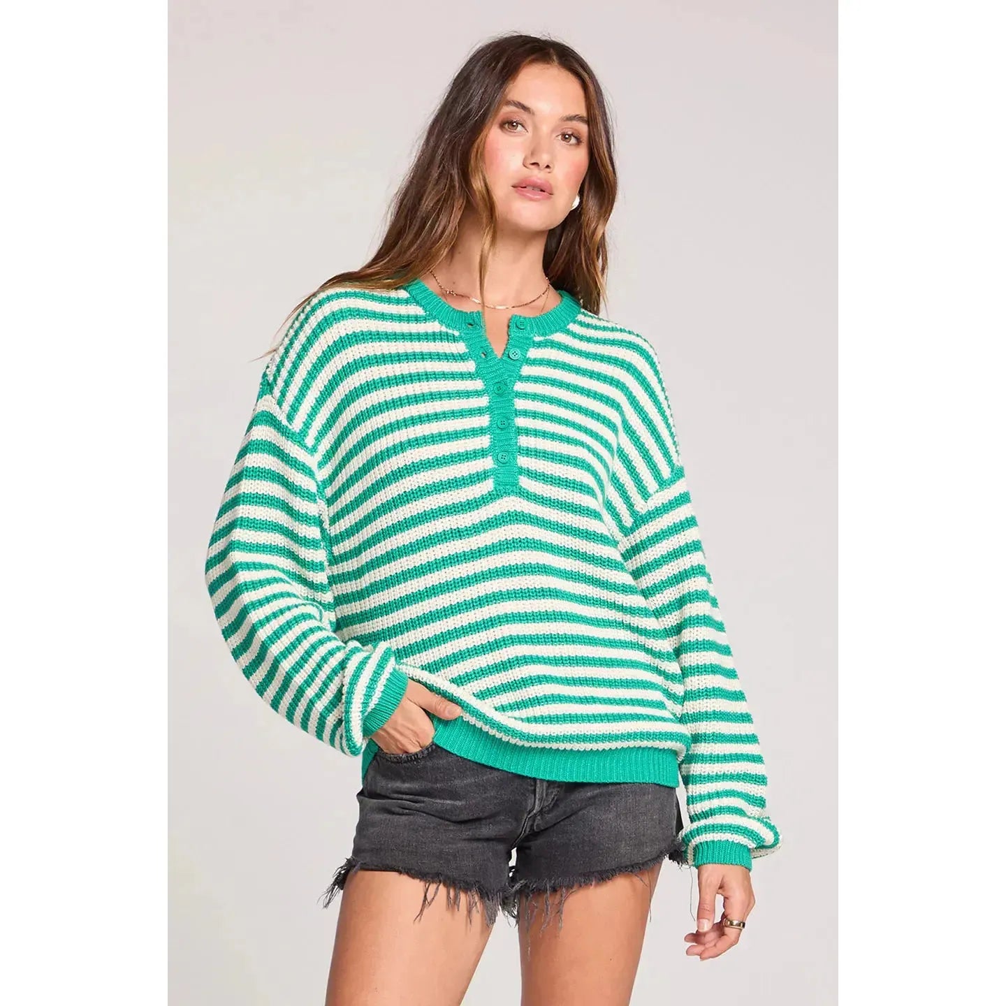LEILANI SWEATER-LADIES SWEATERS & KNITS-SALTWATER-JB Evans Fashions & Footwear