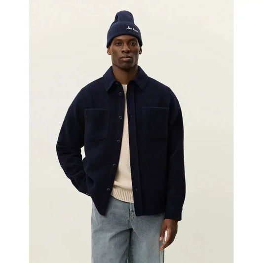 LENNON BOUCLE OVERSHIRT-MENS SHIRTS-LES DEUX-JB Evans Fashions & Footwear