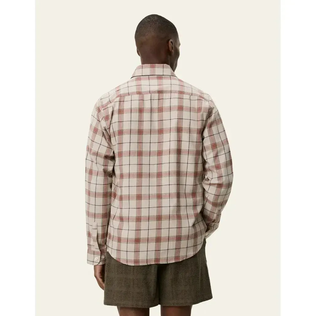 LENNON CHECK OVERSHIRT-MENS SHIRTS-LES DEUX-JB Evans Fashions & Footwear