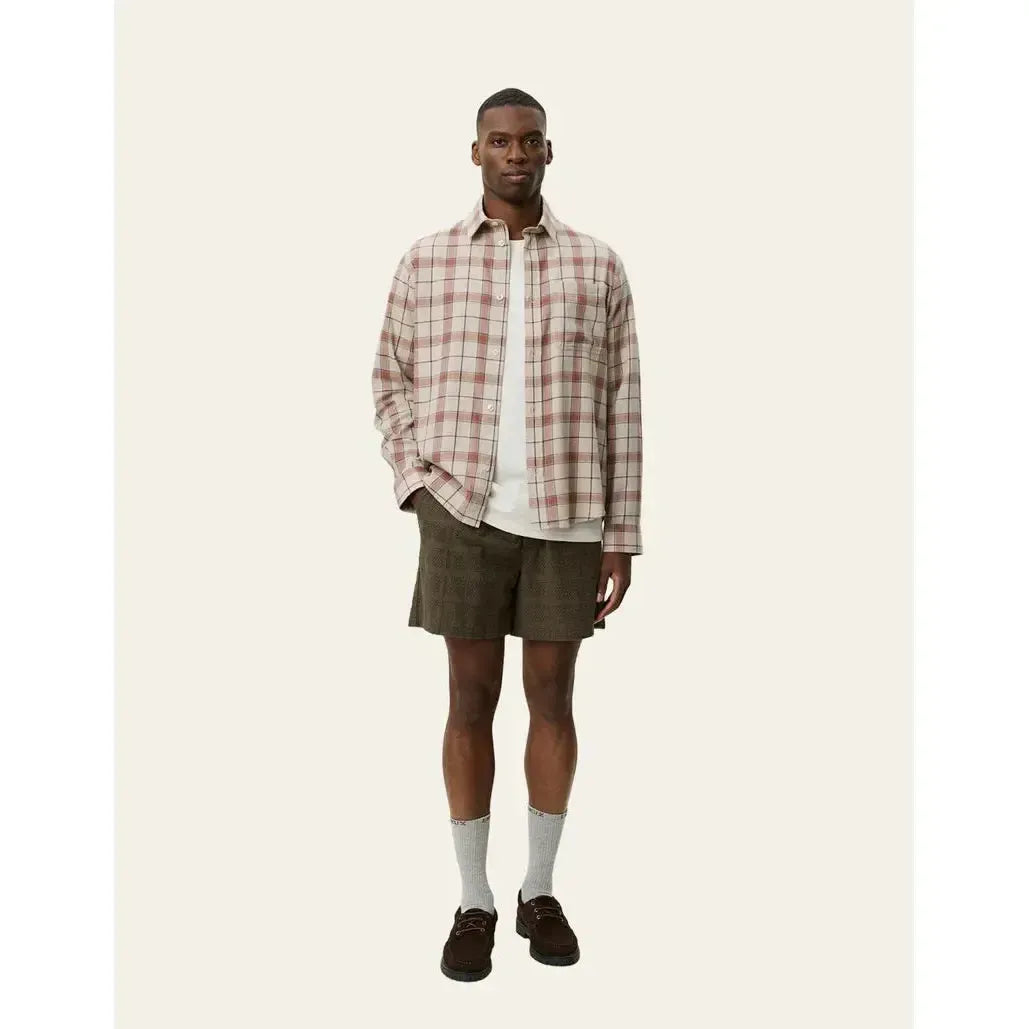 LENNON CHECK OVERSHIRT-MENS SHIRTS-LES DEUX-JB Evans Fashions & Footwear