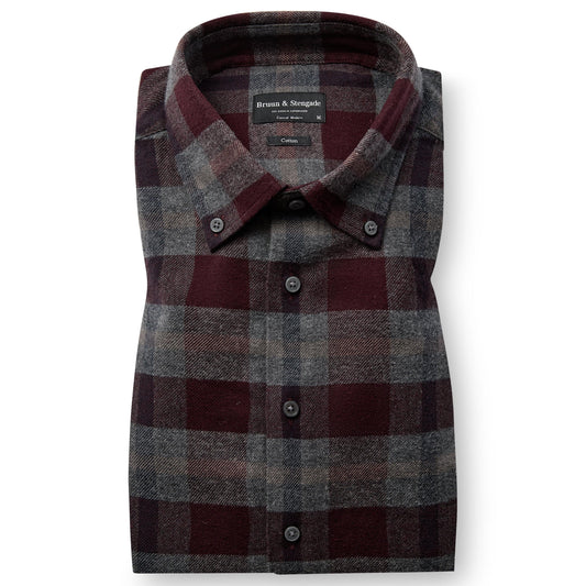 LETSIE CASUAL MODERN FIT-MENS SHIRTS-BRUUN STENGADE-JB Evans Fashions & Footwear
