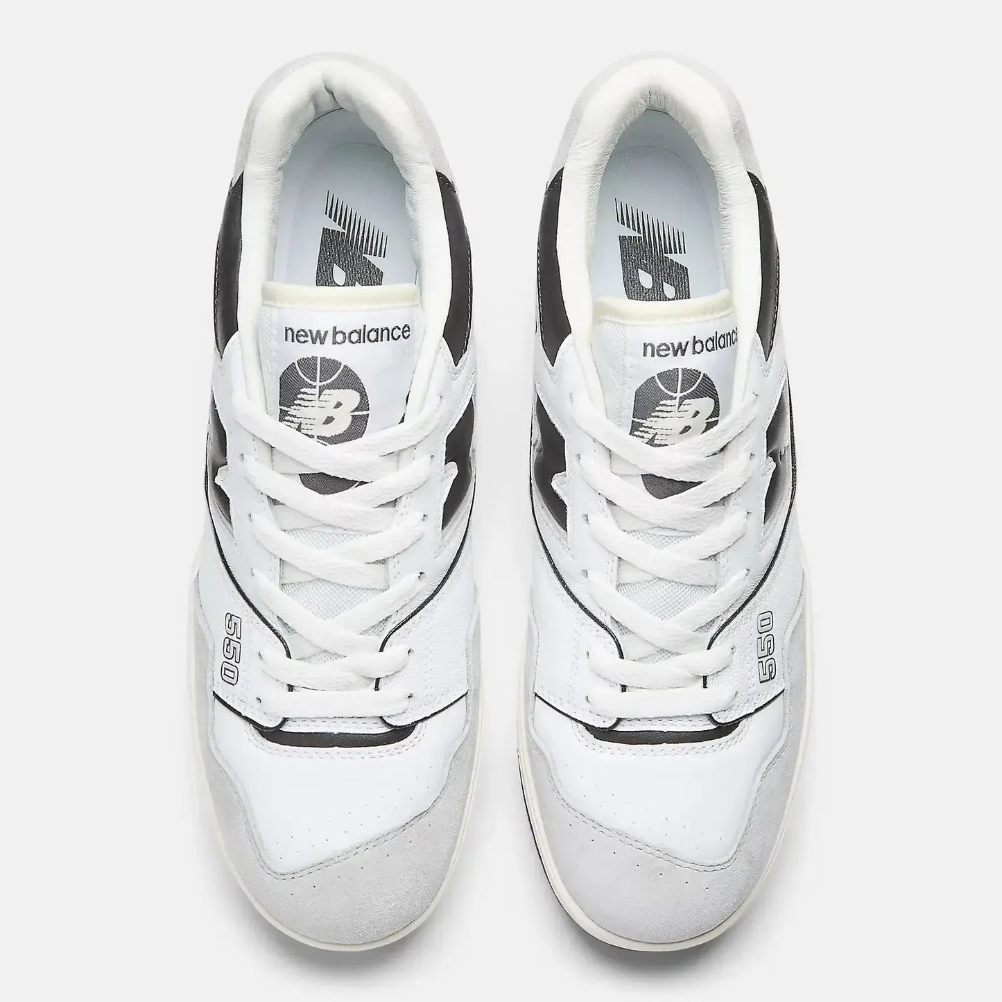LIFESTYLE 550'S WHITE BLACK-MENS SNEAKERS-NEW BALANCE-JB Evans Fashions & Footwear