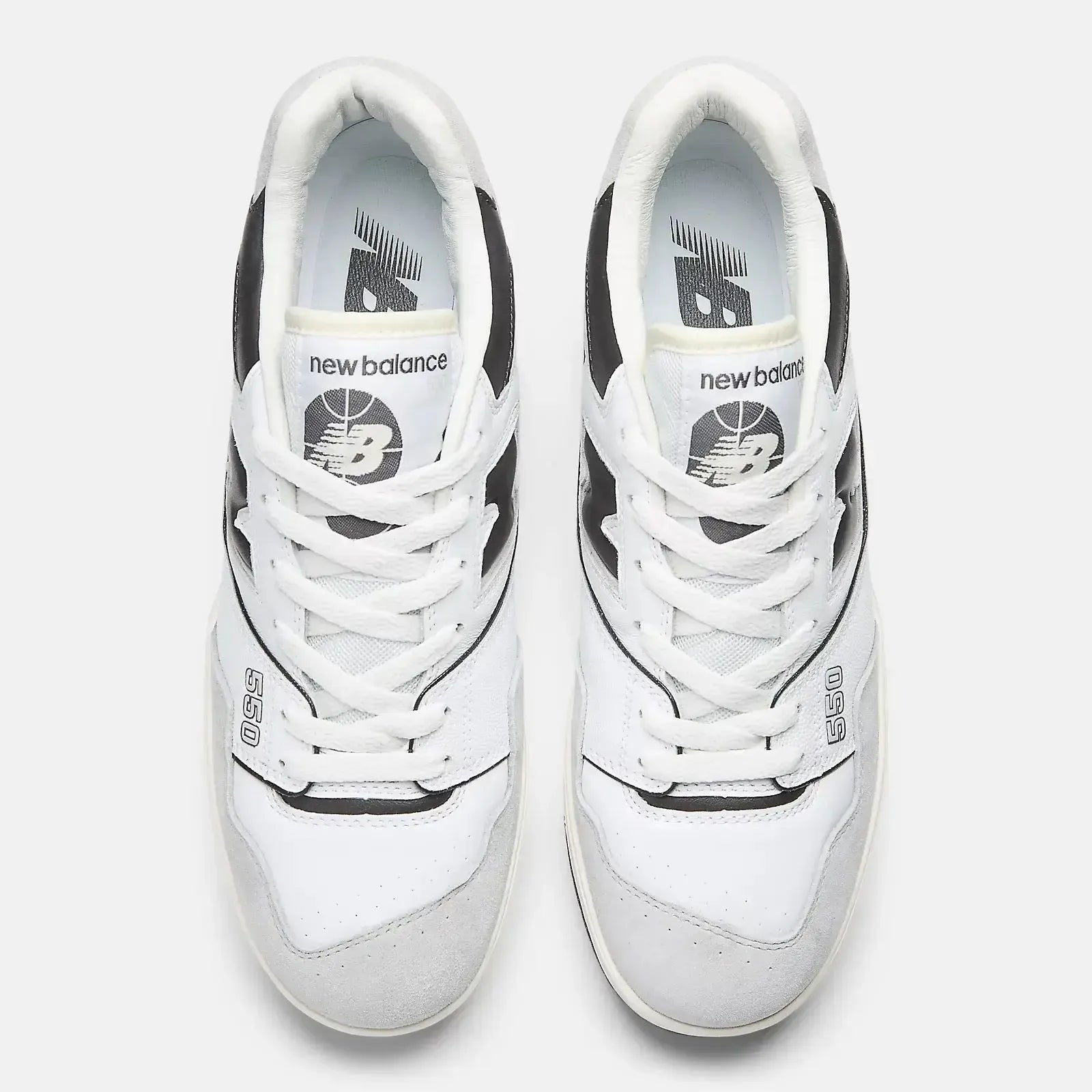LIFESTYLE 550'S WHITE BLACK-MENS SNEAKERS-NEW BALANCE-JB Evans Fashions & Footwear