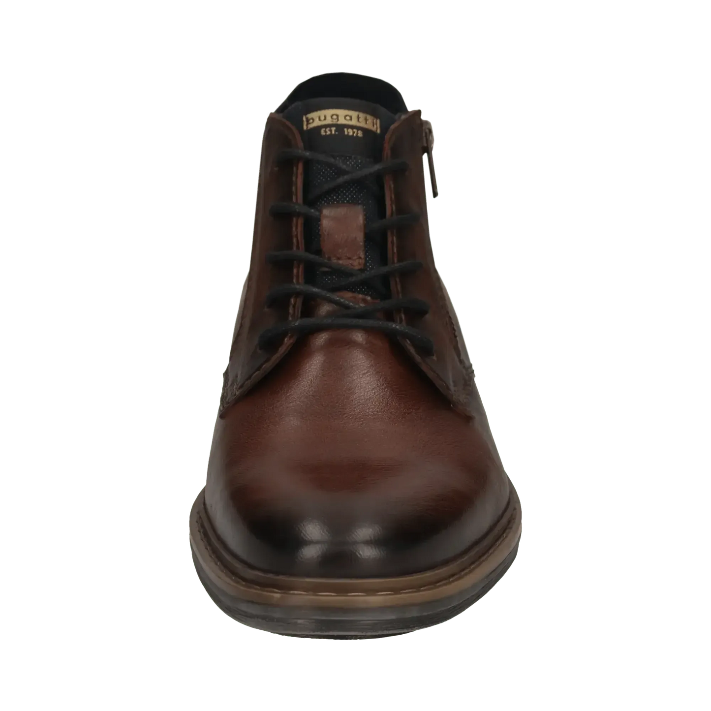 LINED CHUKKA BOOT WITH ZIP-MENS BOOTS-BUGATTI-JB Evans Fashions & Footwear