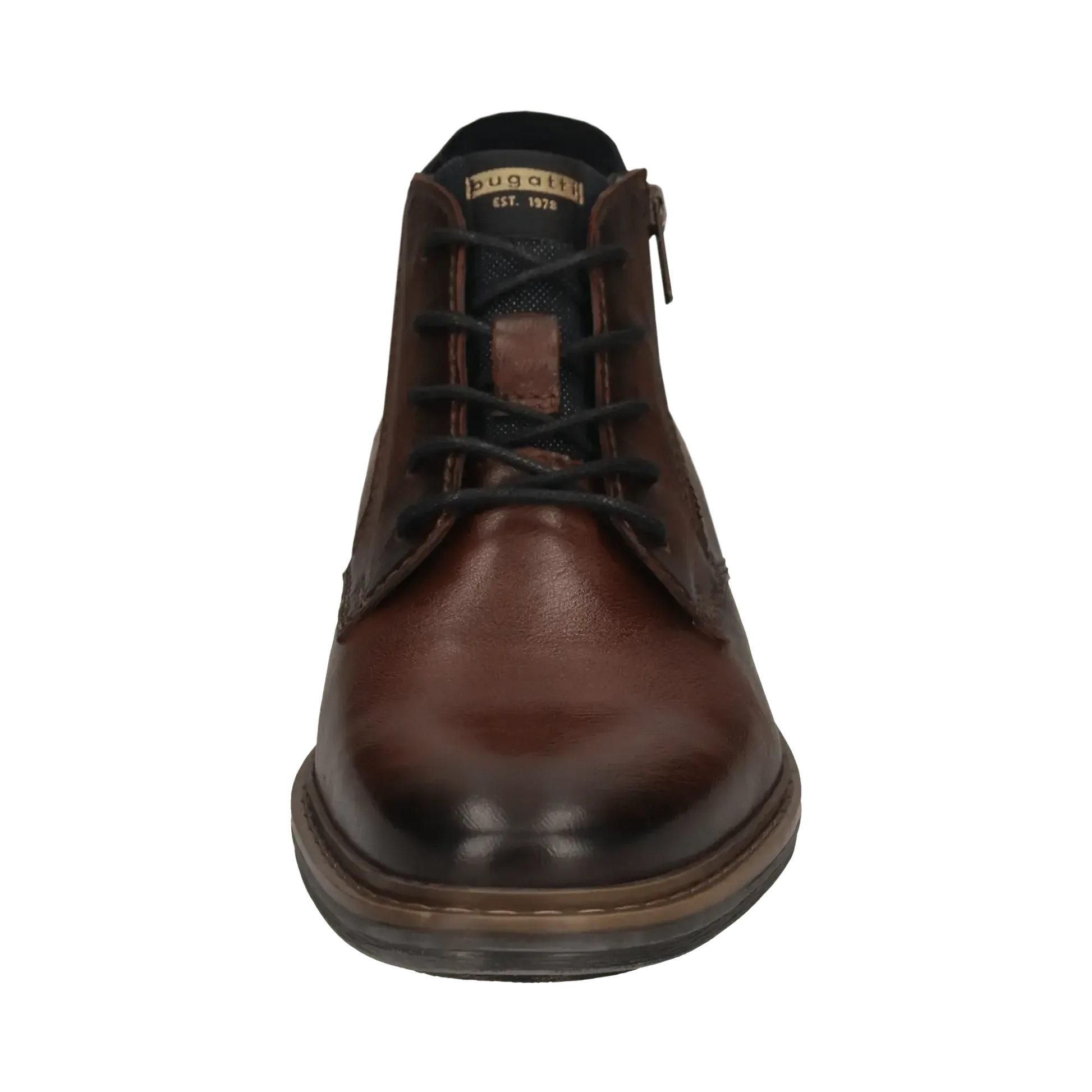 LINED CHUKKA BOOT WITH ZIP-MENS BOOTS-BUGATTI-JB Evans Fashions & Footwear