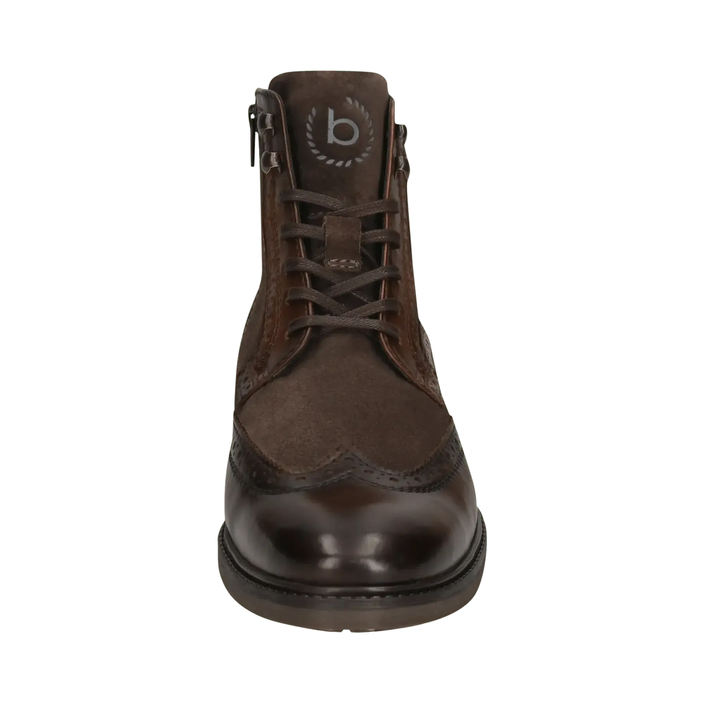 LINED WINGTIP BOOT WITH SIDE ZIP-MENS BOOTS-BUGATTI-JB Evans Fashions & Footwear