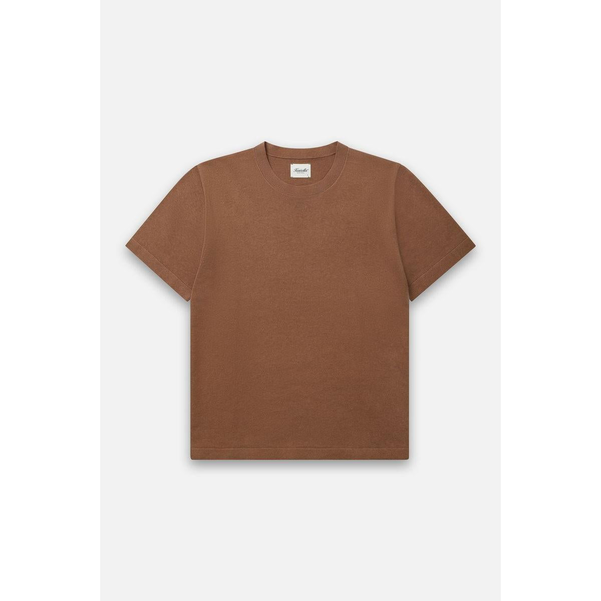 LINEN KNIT TEE-MENS T-SHIRTS & POLO'S-KUWALLA-JB Evans Fashions & Footwear