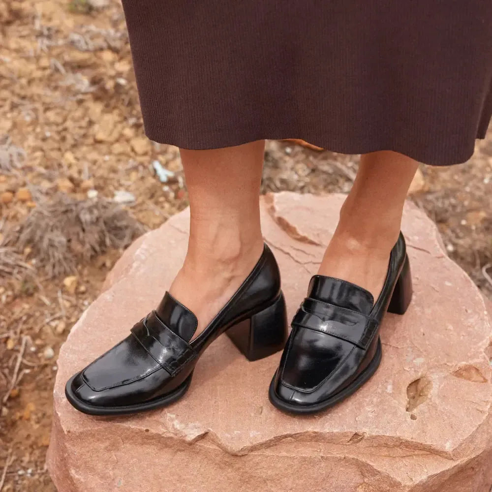 LOAFER WITH HEEL-DRESS-EOS FOOTWEAR-JB Evans Fashions & Footwear