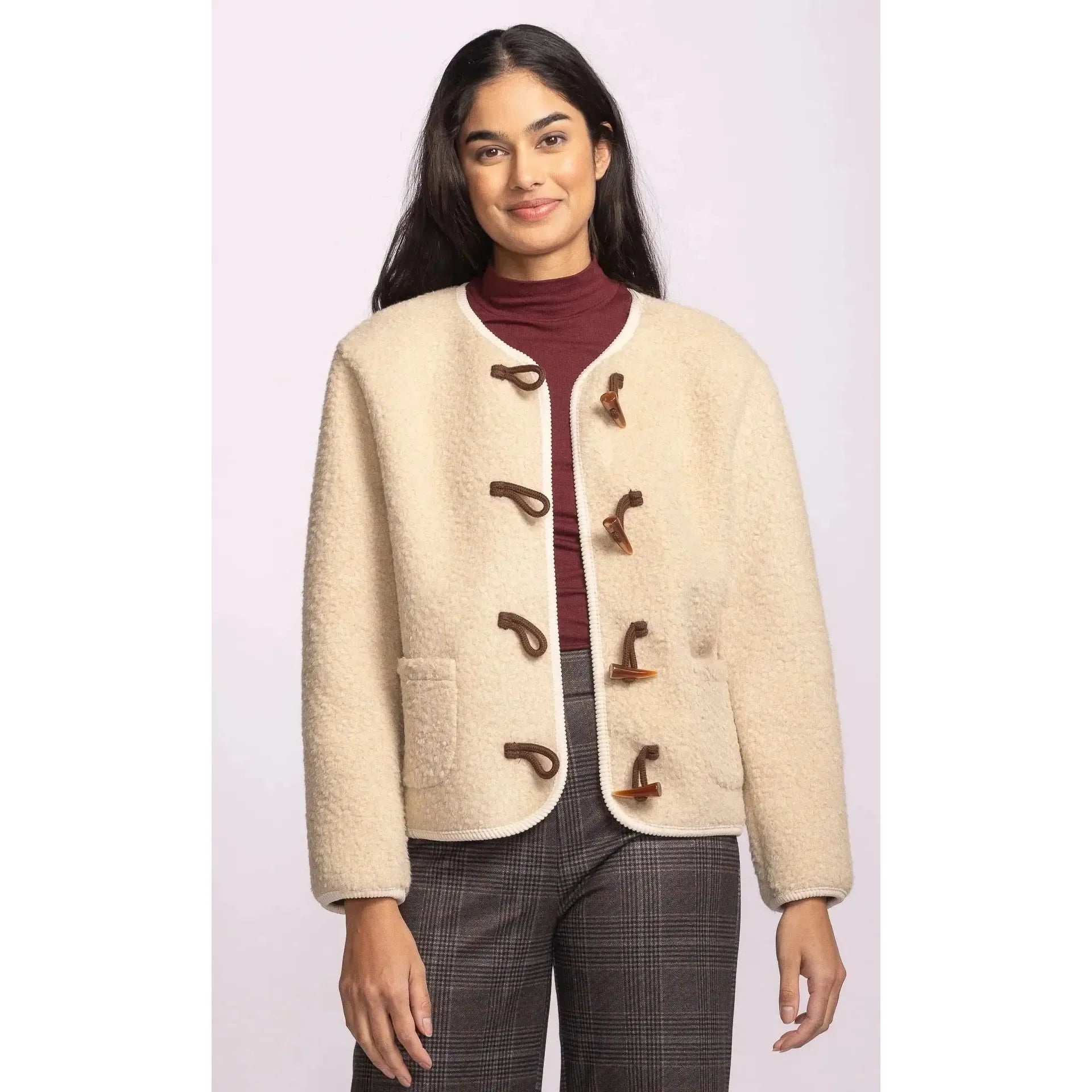 LOMAS JACKET-LADIES LIGHTWEIGHT COATS & JACKETS-PINK MARTINI-JB Evans Fashions & Footwear