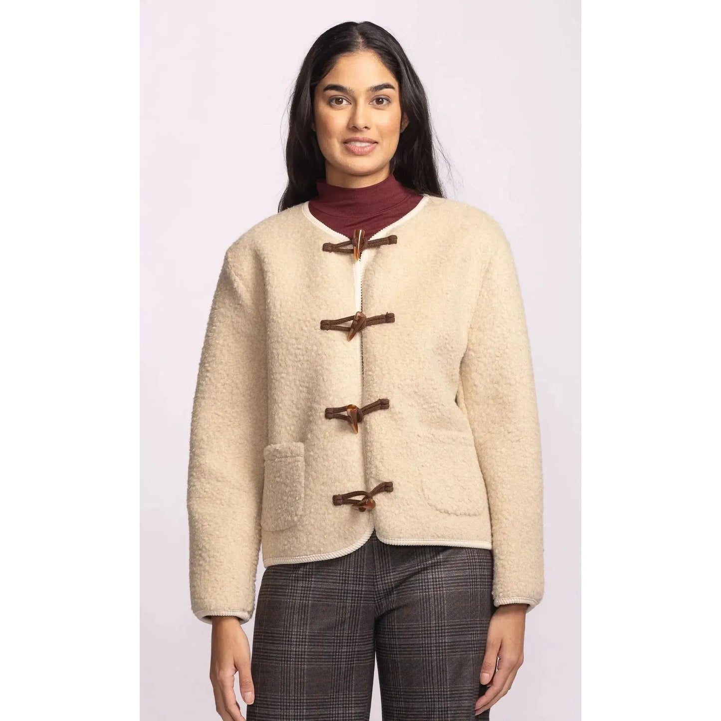 LOMAS JACKET-LADIES LIGHTWEIGHT COATS & JACKETS-PINK MARTINI-JB Evans Fashions & Footwear