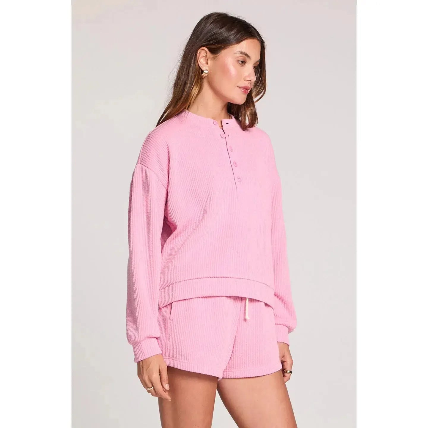 LONG SLEEVE PULLOVER-LADIES LOUNGE & SLEEPWEAR-SALTWATER-JB Evans Fashions & Footwear