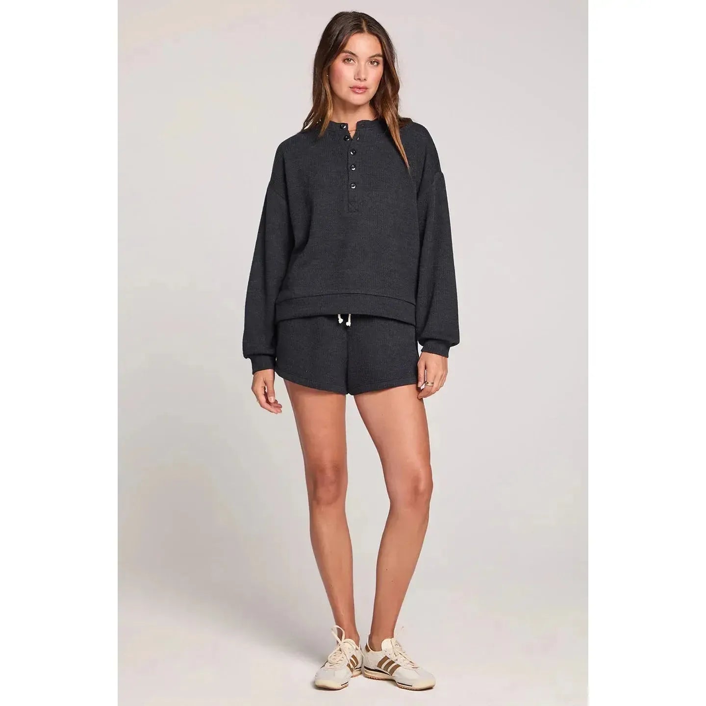 LONG SLEEVE PULLOVER-LADIES LOUNGE & SLEEPWEAR-SALTWATER-JB Evans Fashions & Footwear