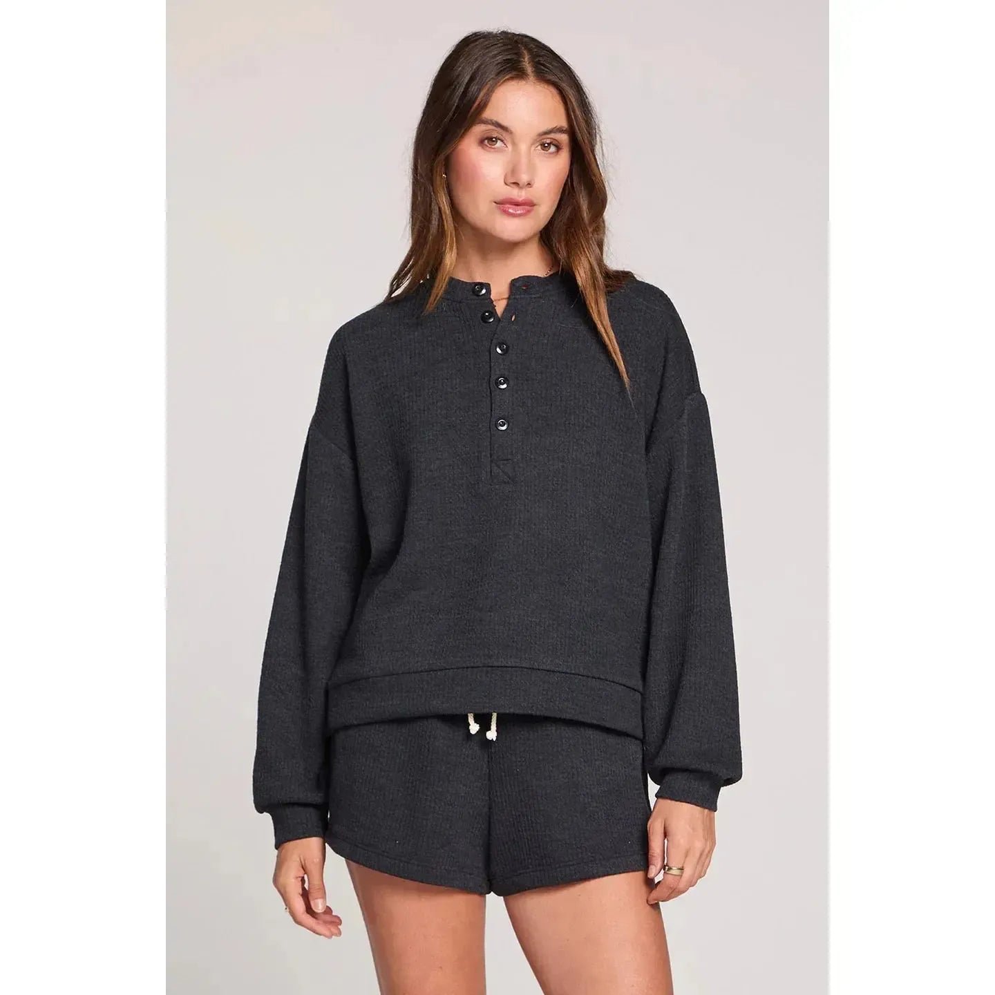 LONG SLEEVE PULLOVER-LADIES LOUNGE & SLEEPWEAR-SALTWATER-JB Evans Fashions & Footwear