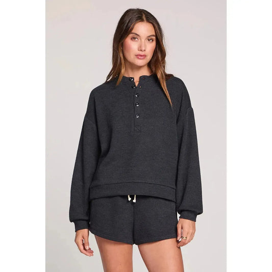 LONG SLEEVE PULLOVER-LADIES LOUNGE & SLEEPWEAR-SALTWATER-JB Evans Fashions & Footwear