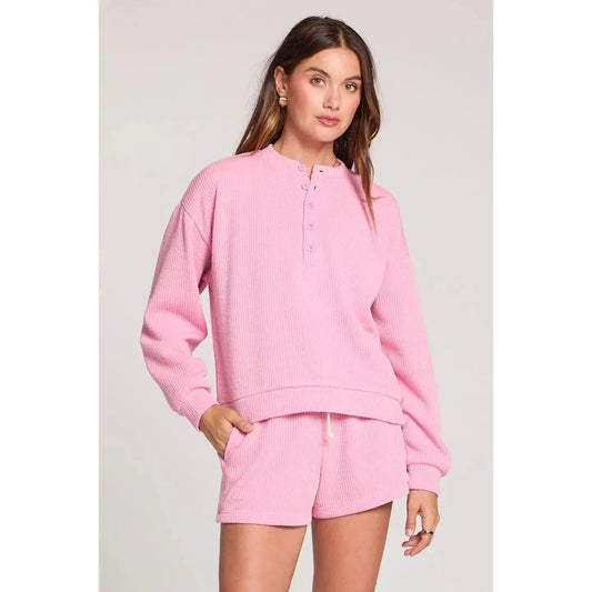 LONG SLEEVE PULLOVER-LADIES LOUNGE & SLEEPWEAR-SALTWATER-JB Evans Fashions & Footwear