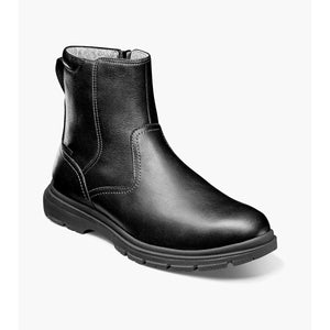 LOOKOUT TUMBLE LEATHER ZIP BOOT-MENS BOOTS-FLORSHEIM-JB Evans Fashions & Footwear