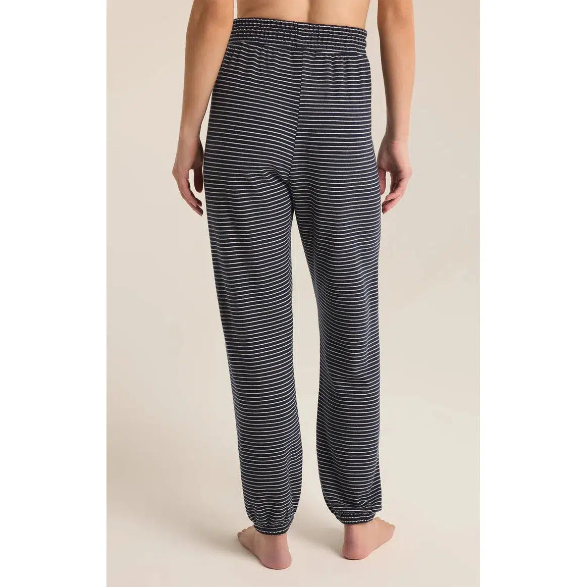 LOUNGE STRIPE JOGGER - ECLIPSE-LADIES LOUNGE & SLEEPWEAR-Z SUPPLY-JB Evans Fashions & Footwear