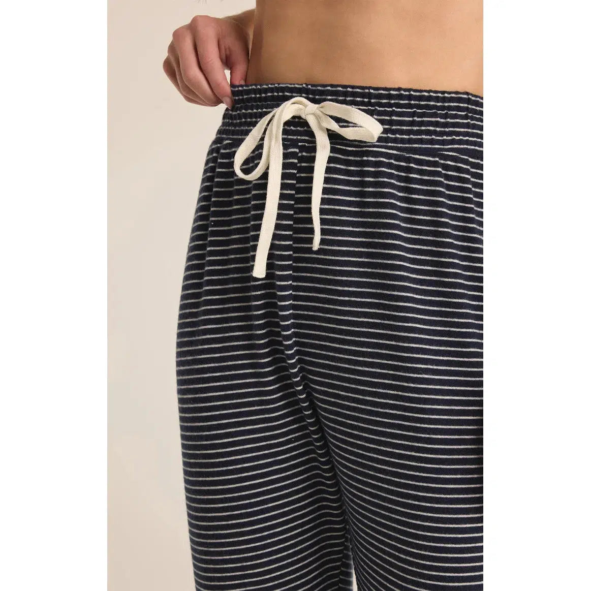 LOUNGE STRIPE JOGGER - ECLIPSE-LADIES LOUNGE & SLEEPWEAR-Z SUPPLY-JB Evans Fashions & Footwear