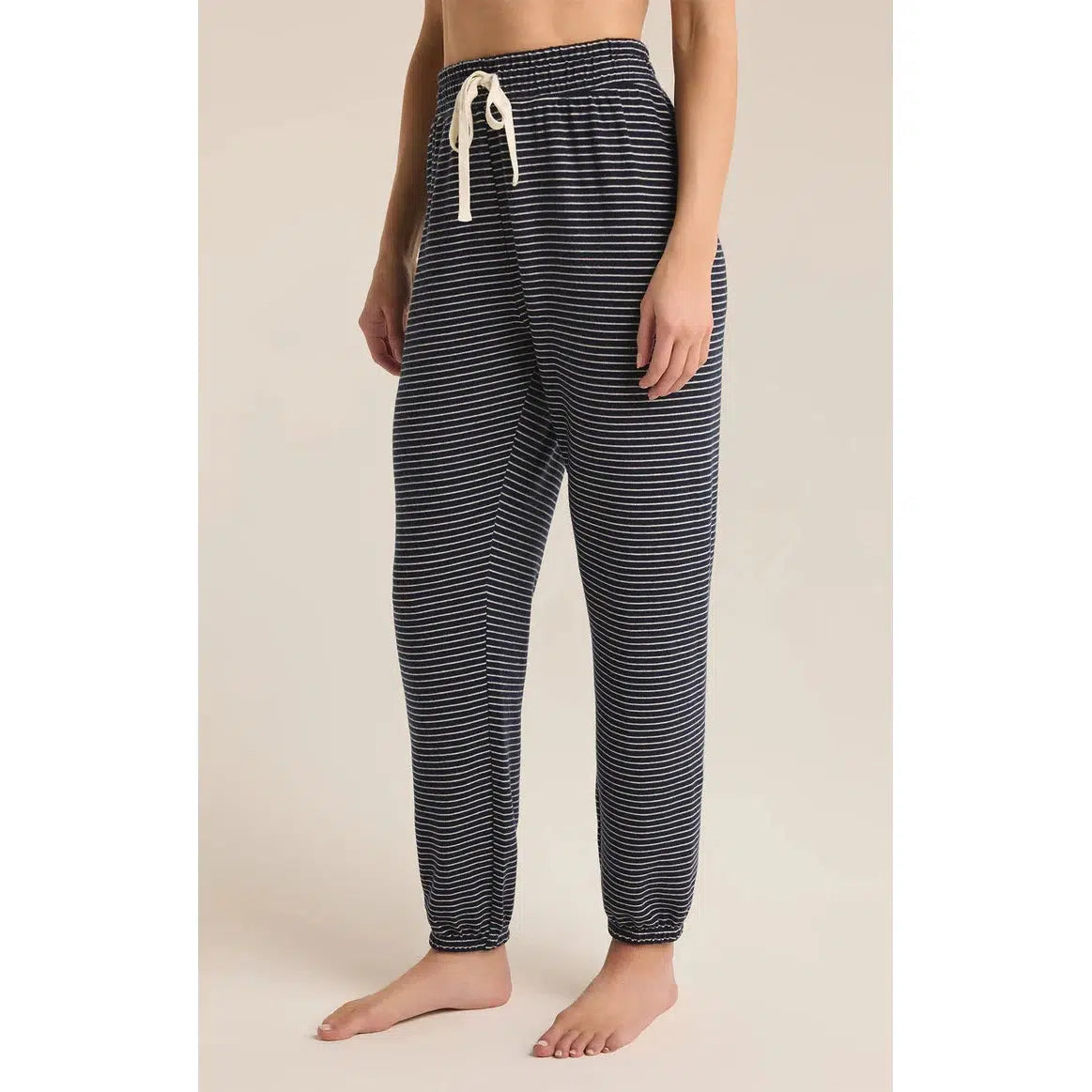 LOUNGE STRIPE JOGGER - ECLIPSE-LADIES LOUNGE & SLEEPWEAR-Z SUPPLY-JB Evans Fashions & Footwear