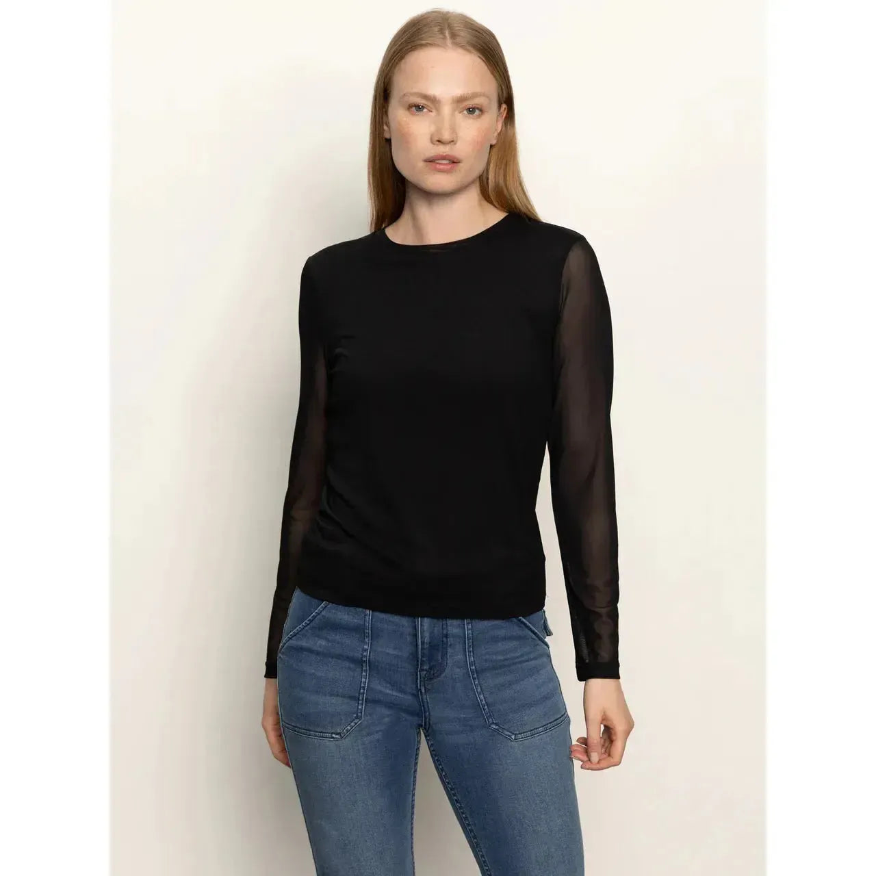 L/S PERFECT MESH TEE-LADIES T-SHIRTS & TANKS-SANCTUARY-JB Evans Fashions & Footwear