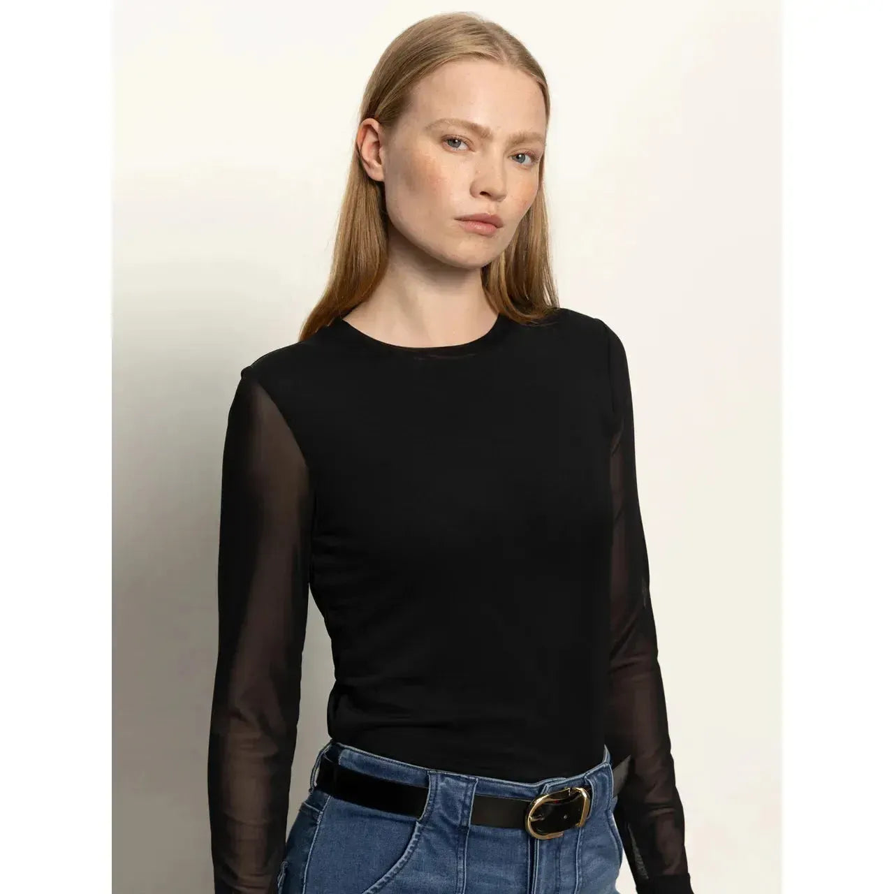 L/S PERFECT MESH TEE-LADIES T-SHIRTS & TANKS-SANCTUARY-JB Evans Fashions & Footwear