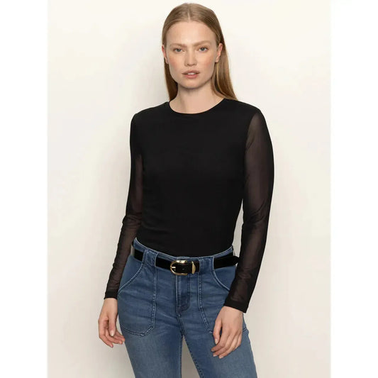 L/S PERFECT MESH TEE-LADIES T-SHIRTS & TANKS-SANCTUARY-JB Evans Fashions & Footwear