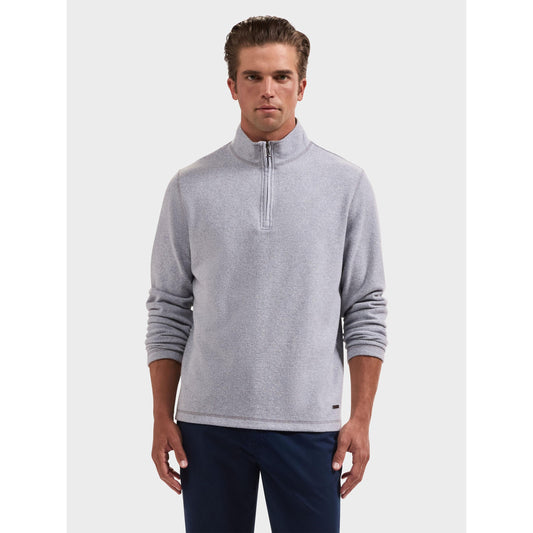 L/S QUARTER ZIP KNIT-MENS SWEATERS & KNITS-BUGATCHI-JB Evans Fashions & Footwear